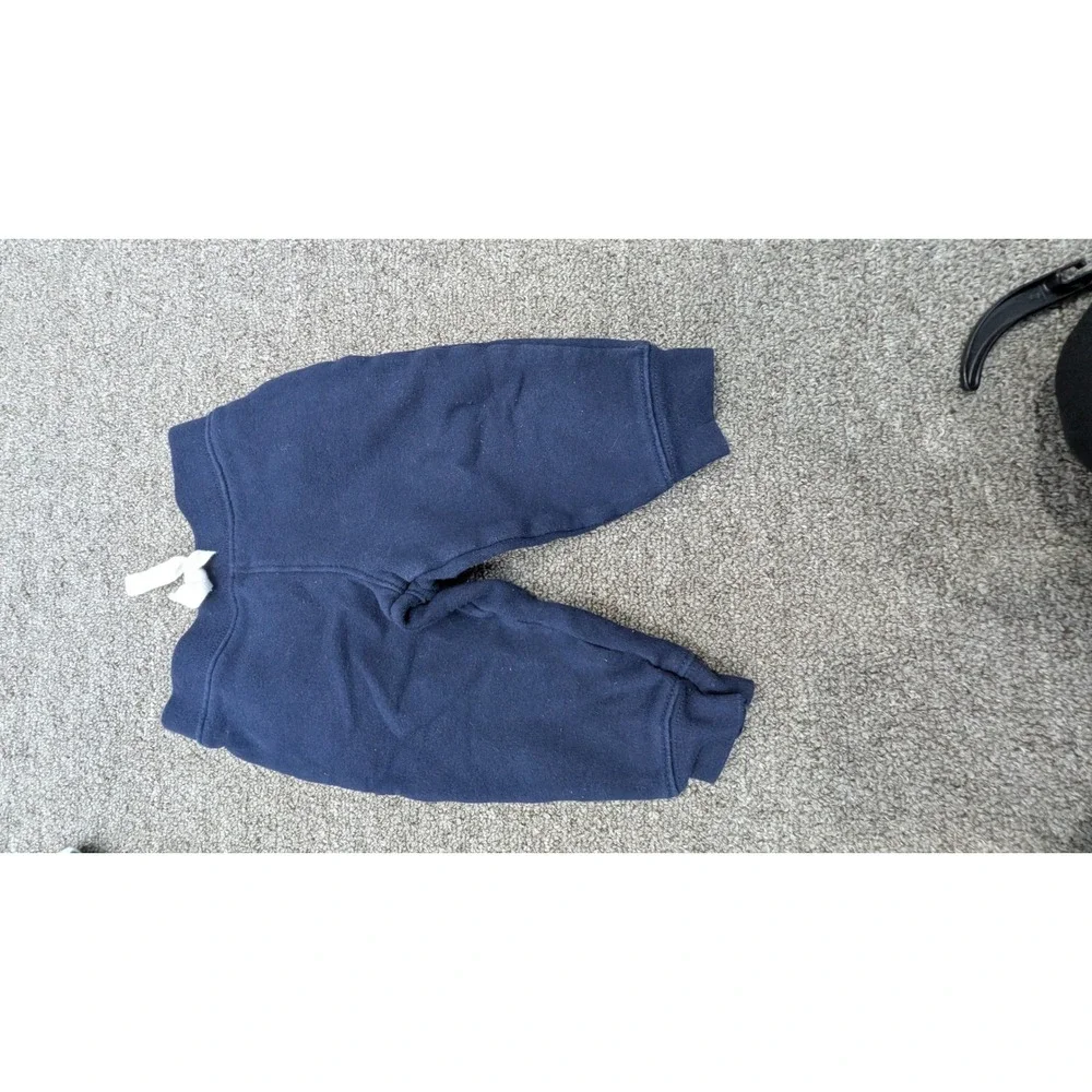 Carters‎ Just One You Baby Navy Blue Fleece Joggers Sweatpants 9M